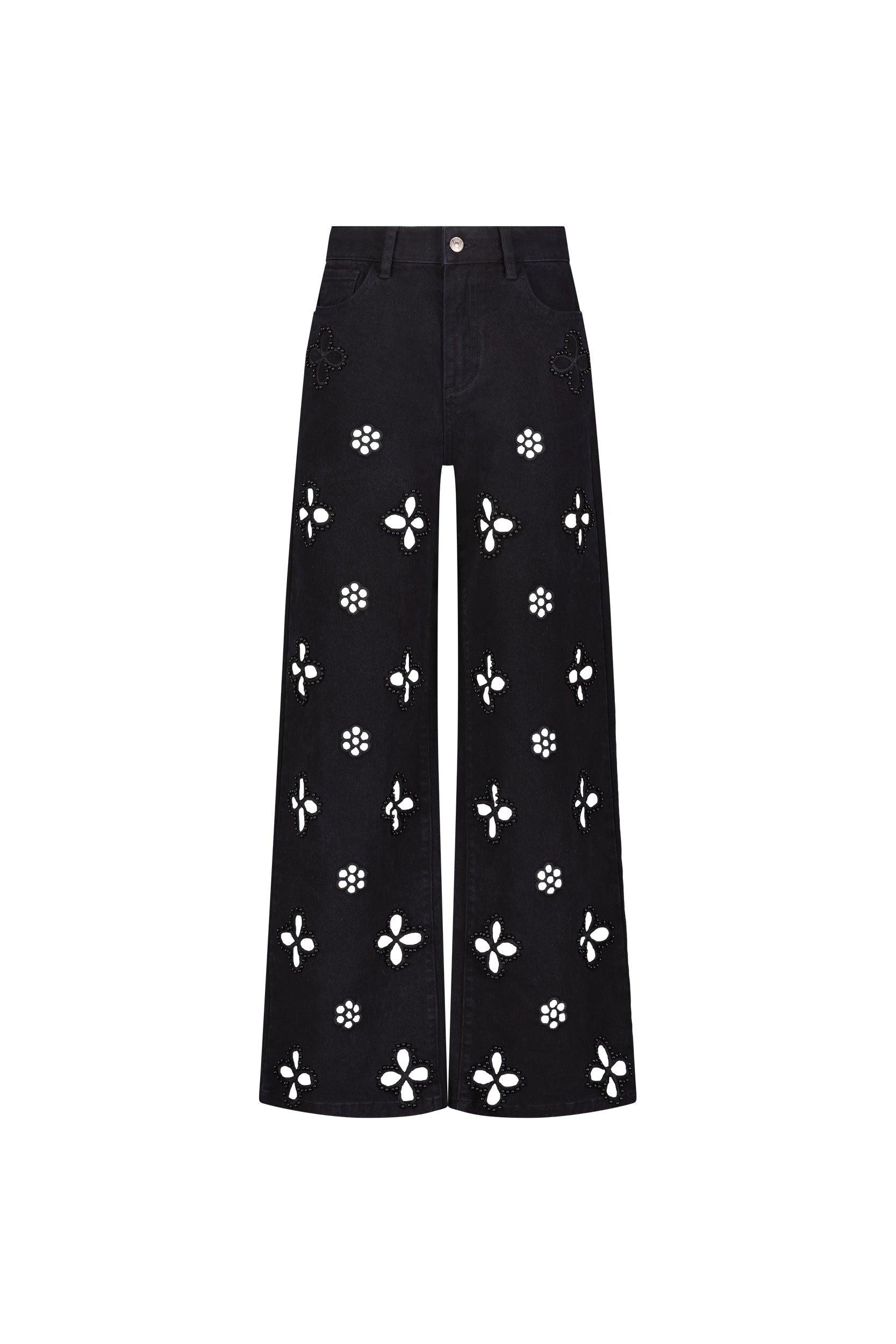 Vaqueros de tiro alto Kaia