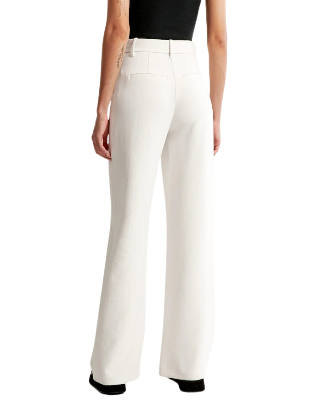 Pantalones Clásicos de Pierna Ancha para Mujer