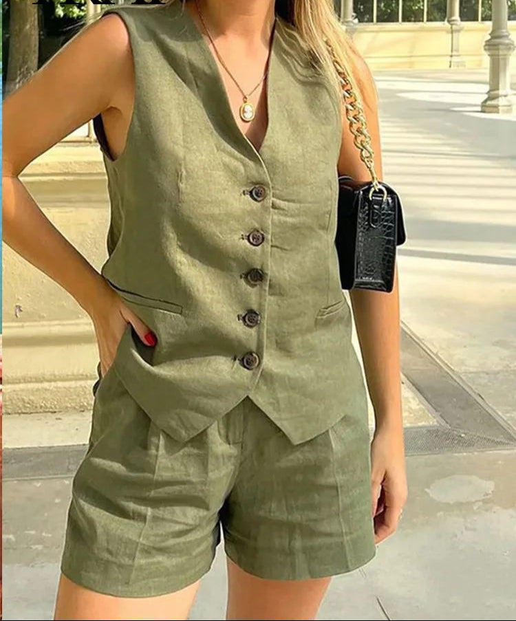 Conjunto Elena En Lino