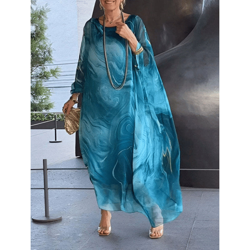 Vestido Vaporoso Estampado