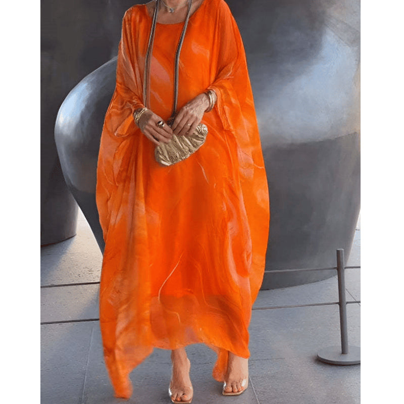 Vestido Vaporoso Estampado