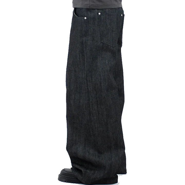 VAQUEROS OKAYAMA CON ORILLO CRUDO