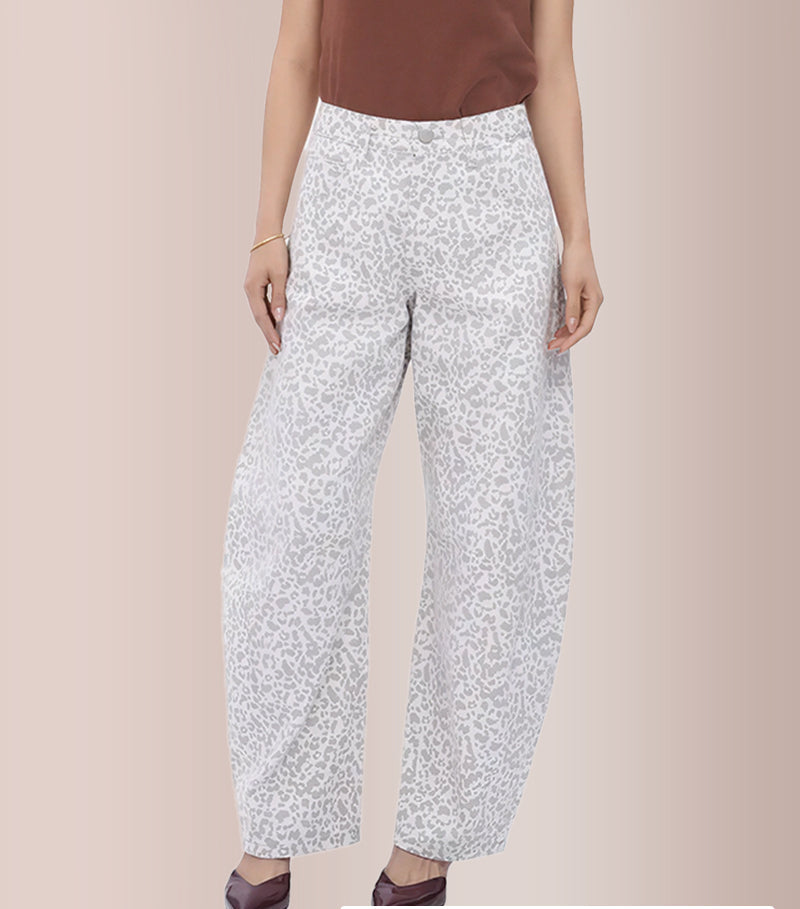 Jeans Holgado y pierna de barril