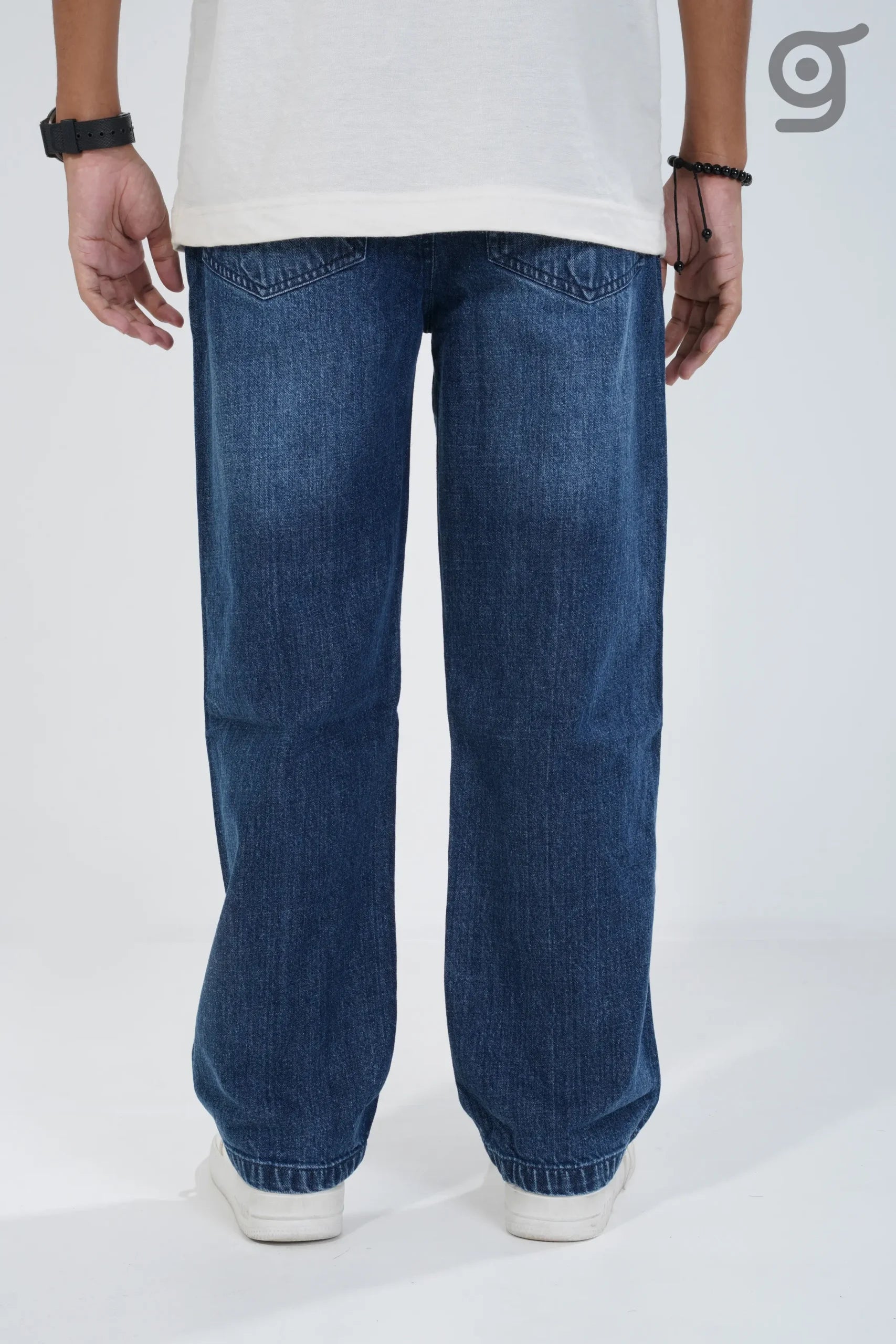 Casual Fit Cargo Denim Para Hombre