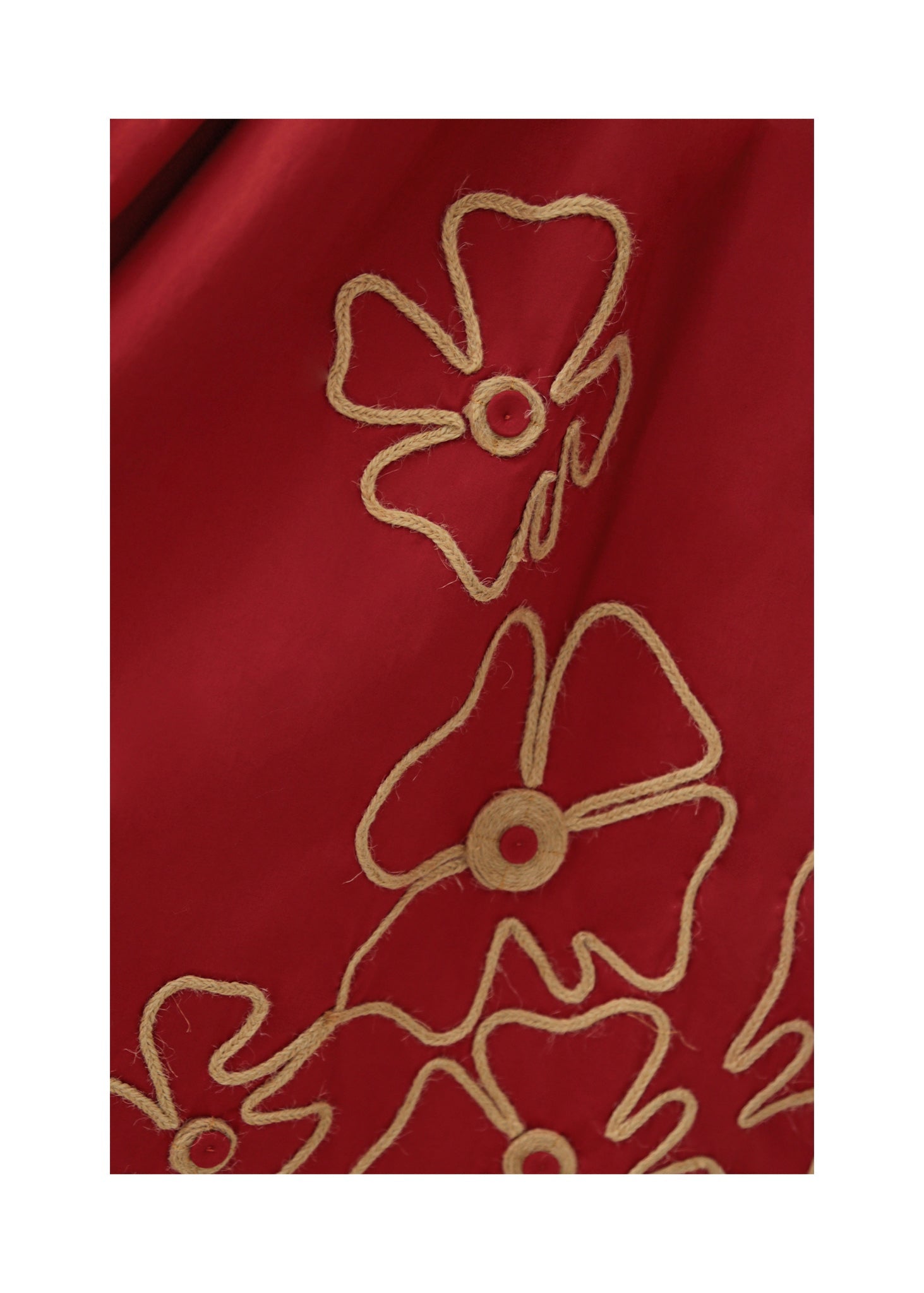 Vestido Maxi Detalles En Yute