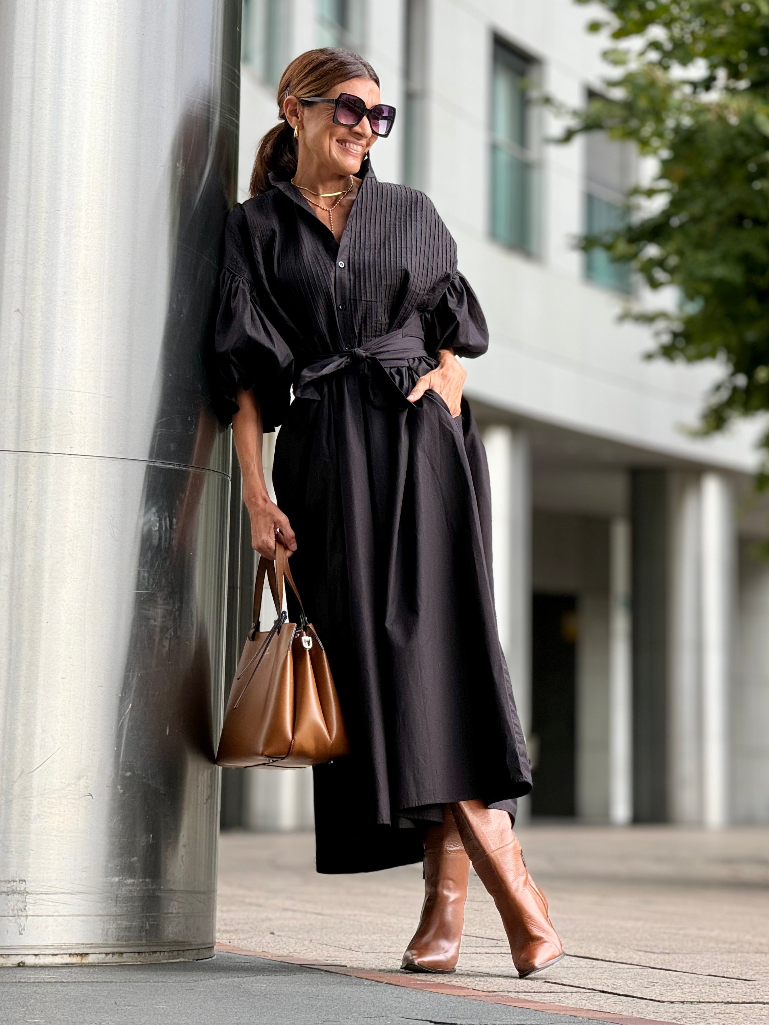 Vestido Phoebe Negro