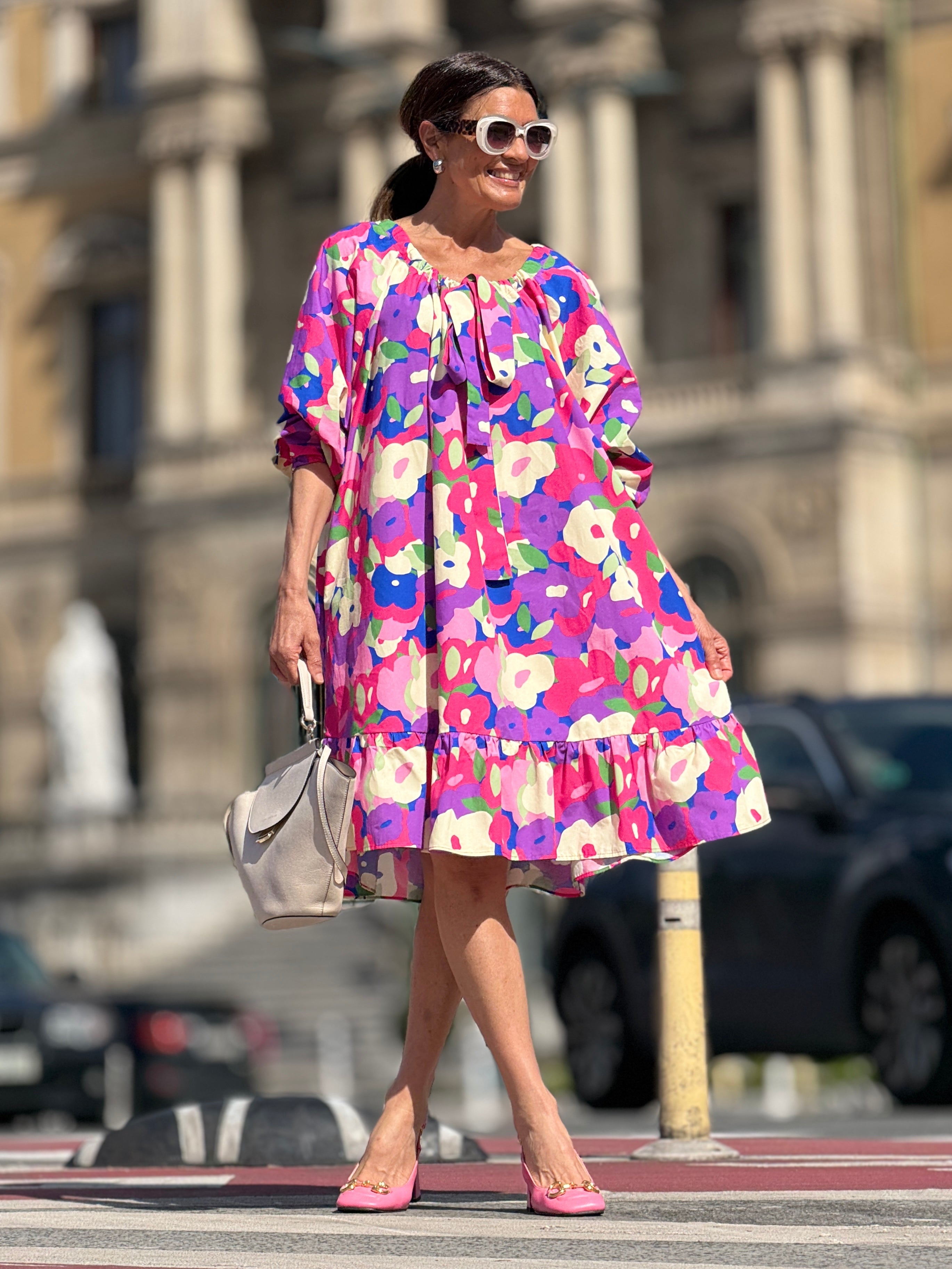 Vestido Flores Hiedra