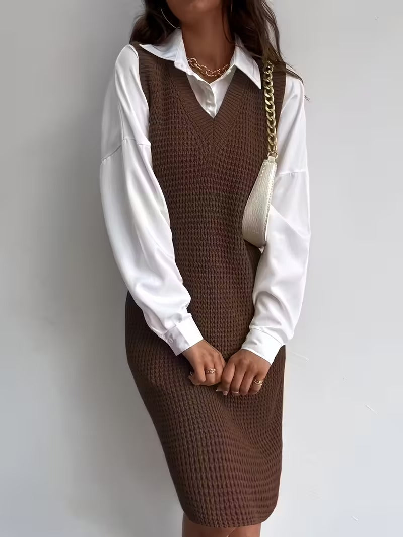 Vestido Tipo Suéter Susena