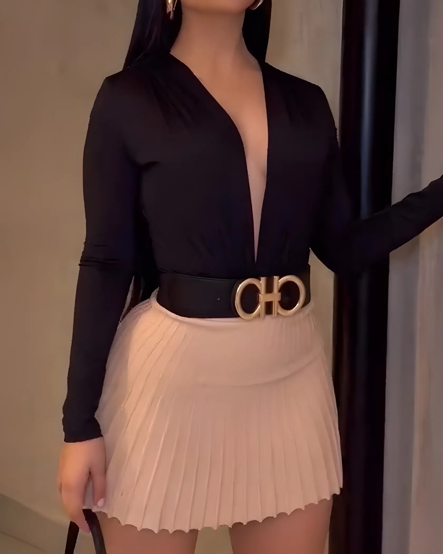 Conjunto de falda y body