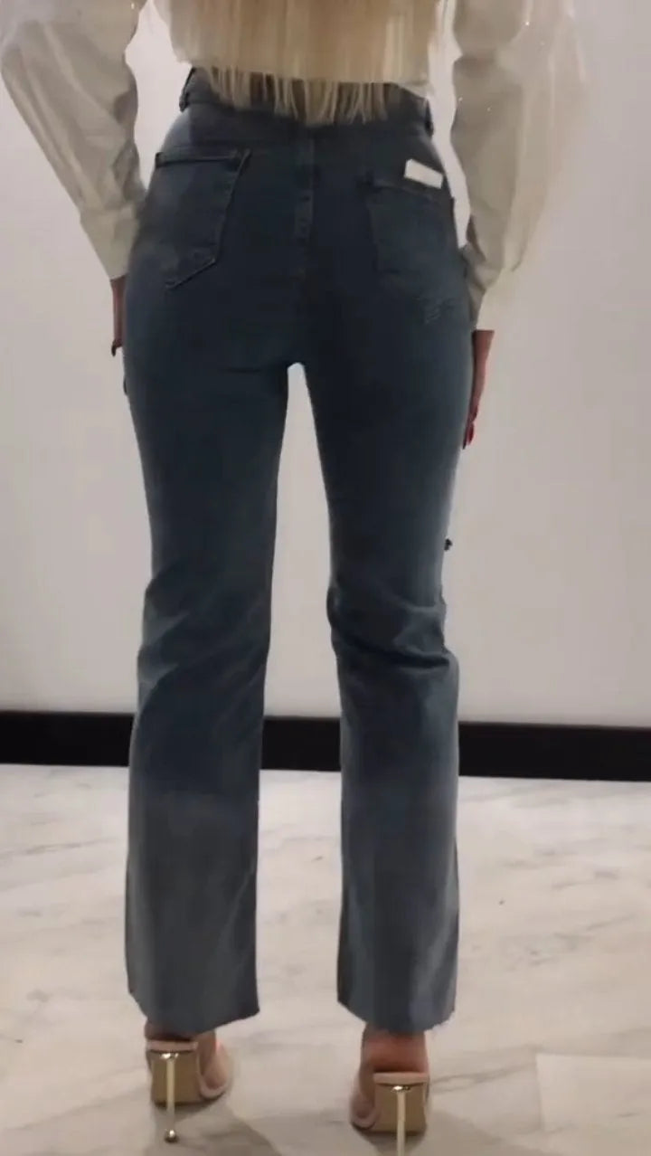 Vaqueros con abertura Barbi