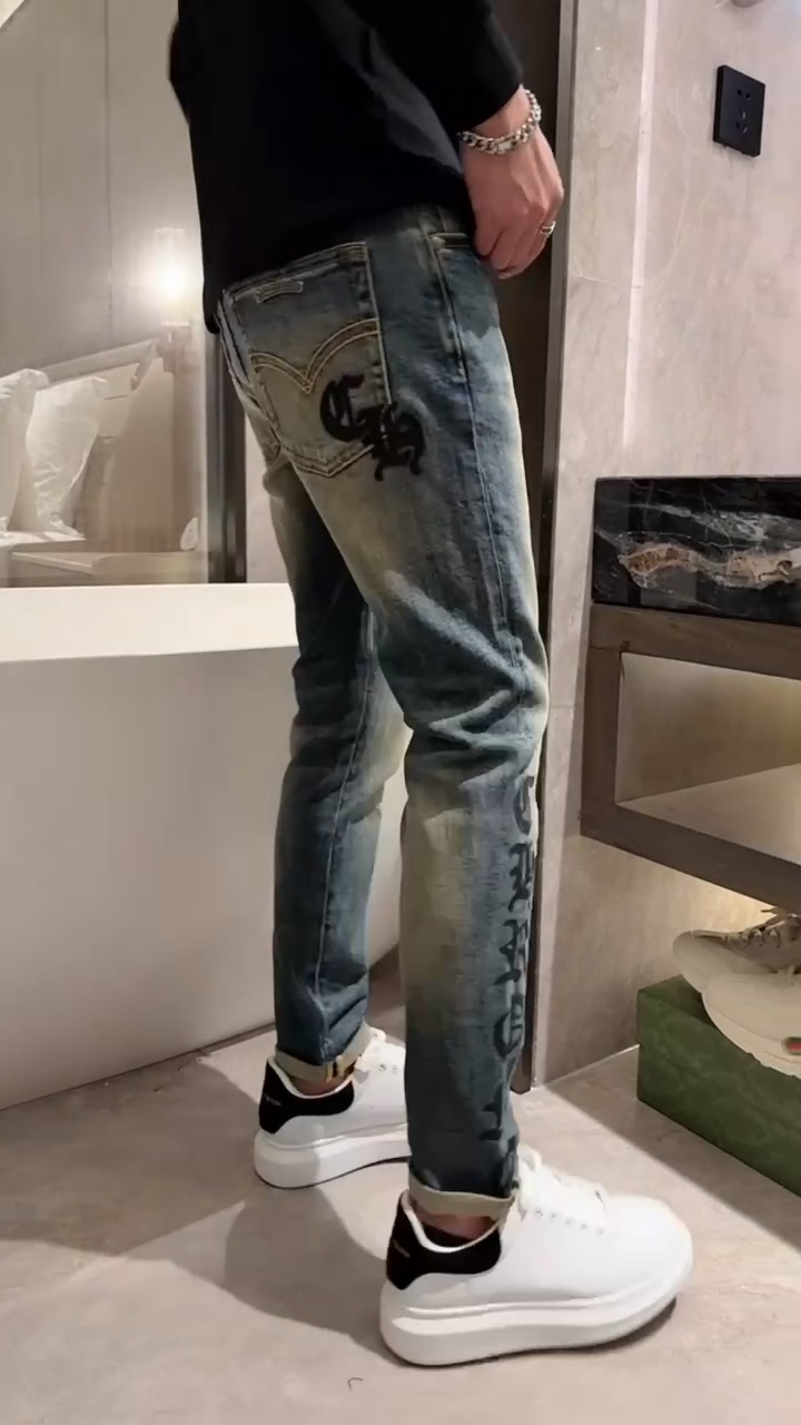 Vaquero Casual Estampado Luy