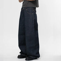 VAQUEROS OKAYAMA CON ORILLO CRUDO