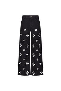 Vaqueros de tiro alto Kaia