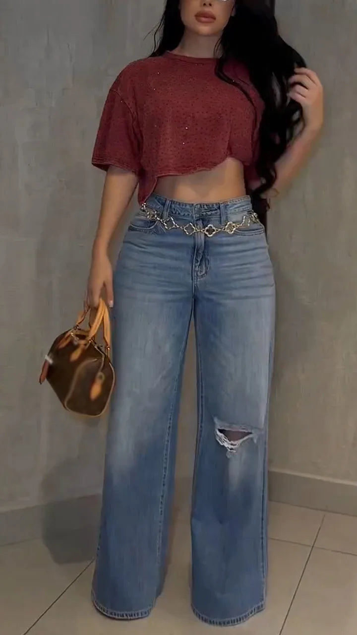 Vaquero Estilo Retro Ela