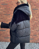 Chaqueta acolchada con capucha Lorna