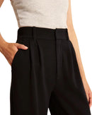 Pantalones Clásicos de Pierna Ancha para Mujer