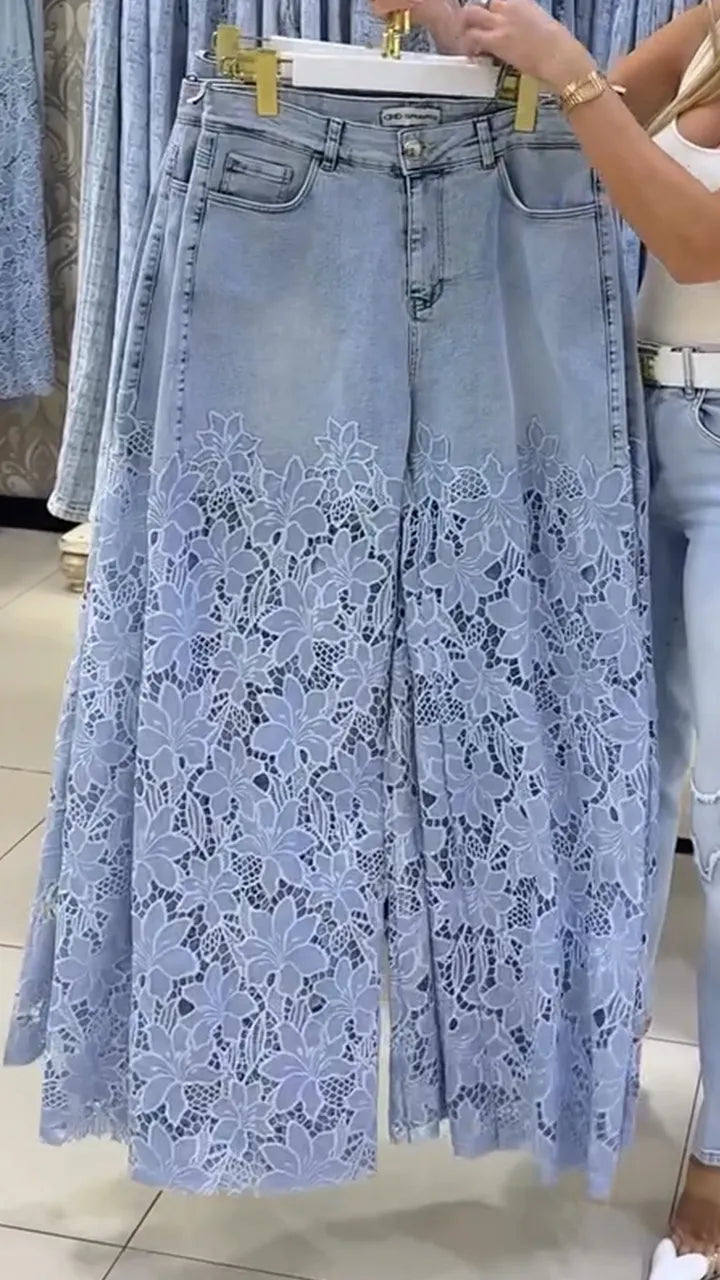 Vaqueros de encaje Taty