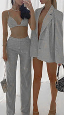 Conjunto de Tres Piezas Elegante