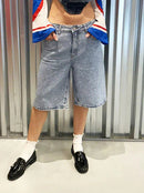 Shorts de Mezclilla con brillantes