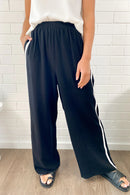 Pantalones de mezcla de lino Courtney