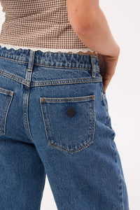 Jean Bella holgado de talle medio