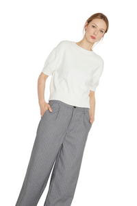 Pantalón Porter líneas gris