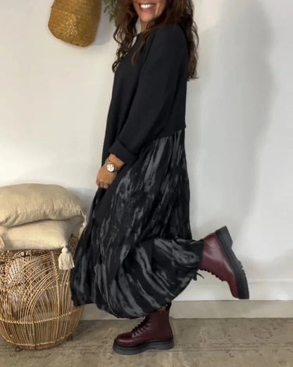 vestido largo llamativo Leany