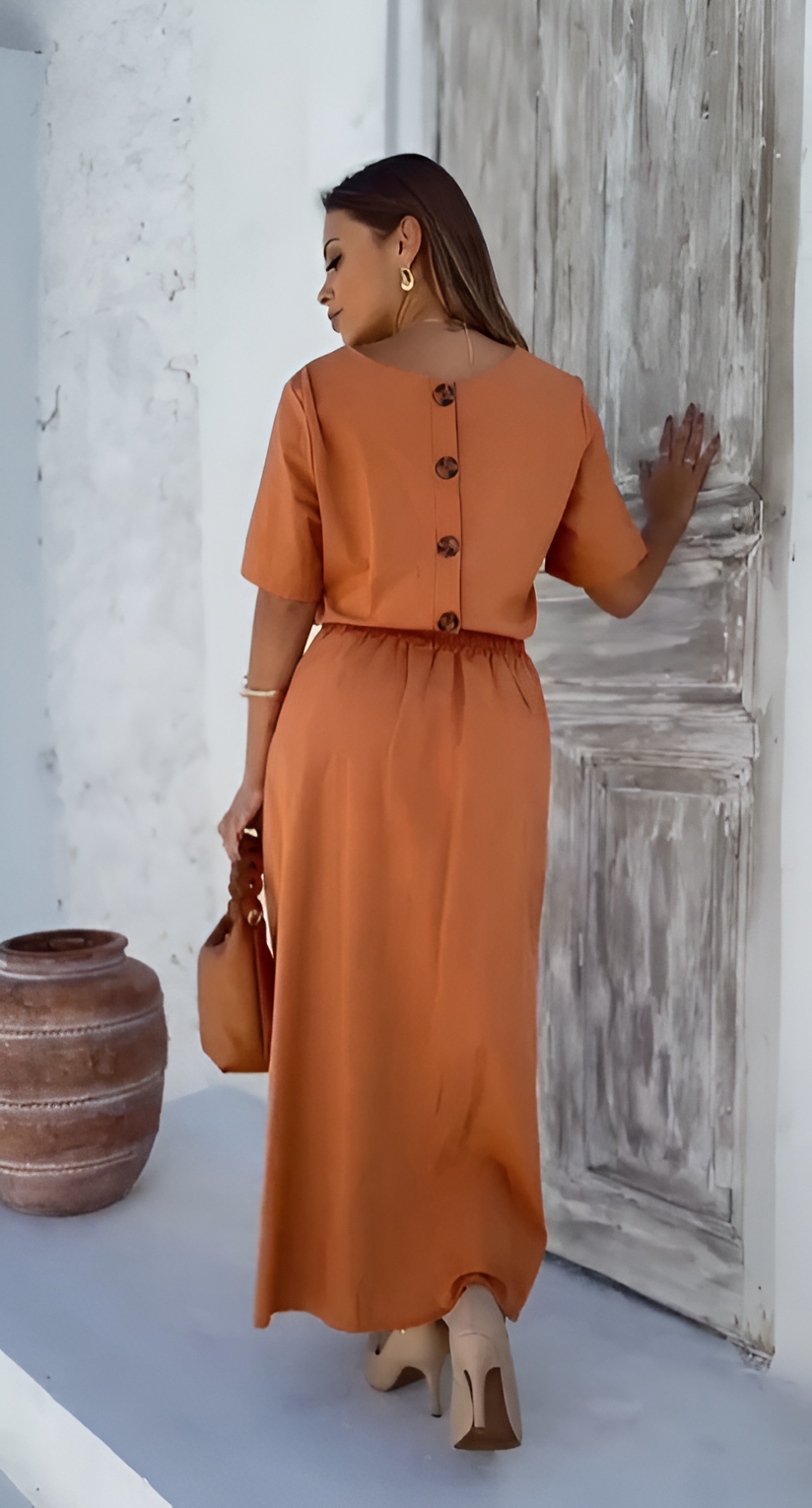 Vestido Encanto Terracota