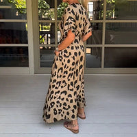 Vestido Estampado De Leopardo