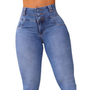 Pantalón Push Up Ajustado Levanta Glúteos