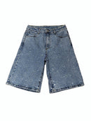 Shorts de Mezclilla con brillantes