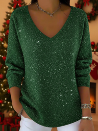 Aylise Suéter brillante