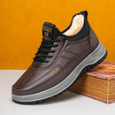 Zapatillas deportivas, de piel auténtica