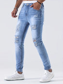 Jeans  Estilo Rasgados de Hombre