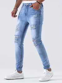 Jeans  Estilo Rasgados de Hombre