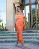 Vestido Arya De Flecos