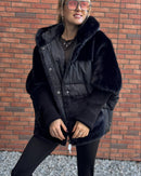 Chaqueta acolchada con capucha Lorna