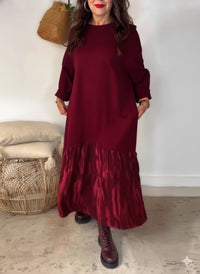 vestido largo llamativo Leany