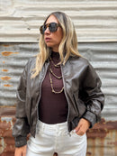 Chaqueta B0mber Chocolate