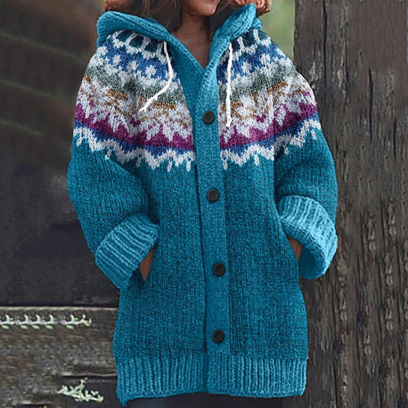 Chaqueta elegante y colorida