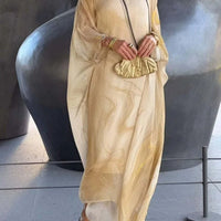 Vestido Vaporoso Estampado