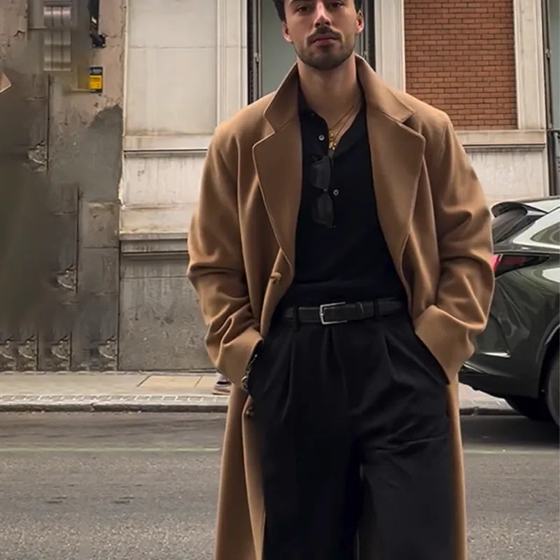 Abrigo por encima  de la rodilla