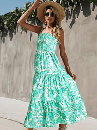 Vestido Playero Bohemio con Estampado Floral