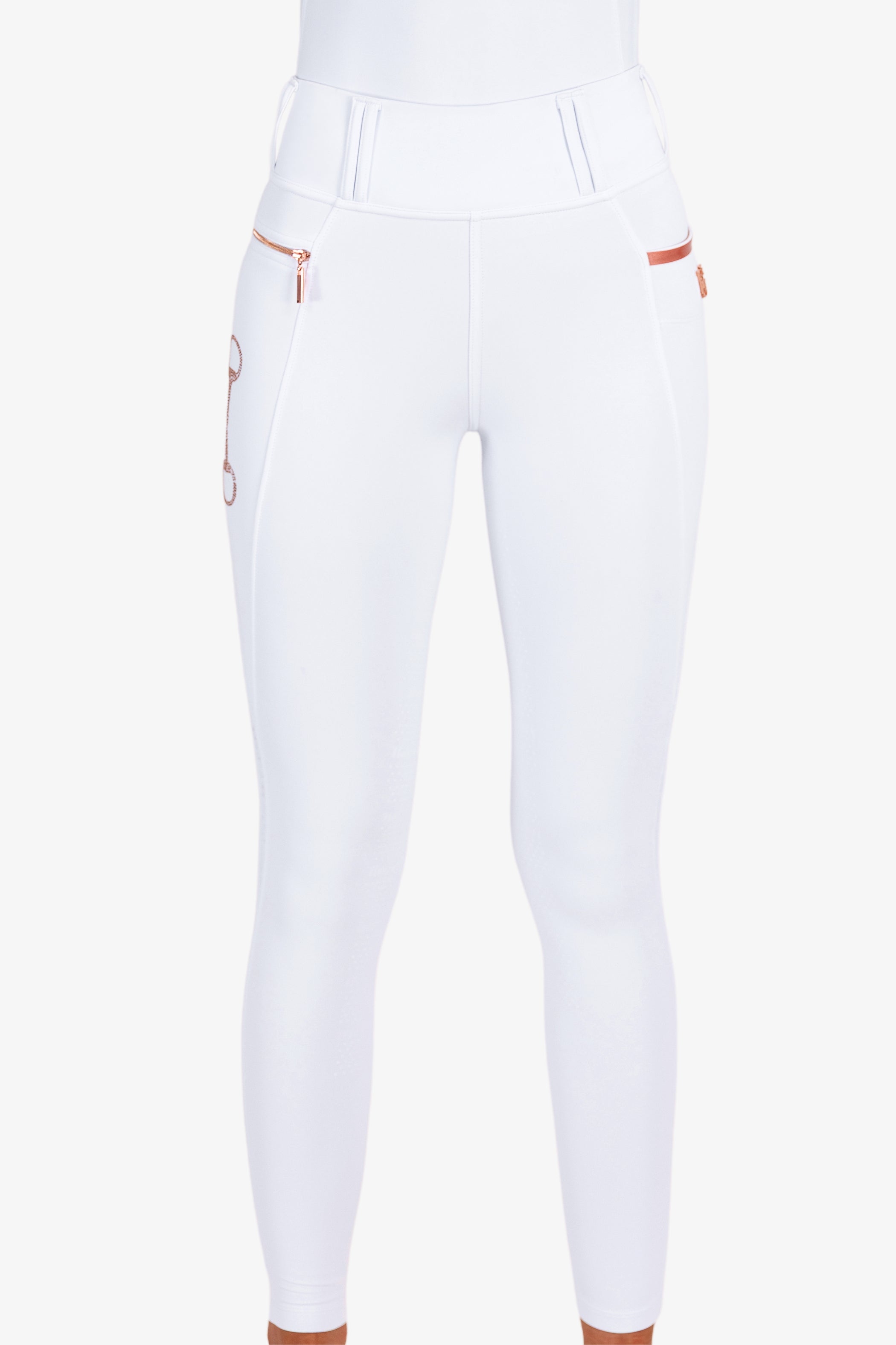 PANTALONES ORO ROSA BLANCO