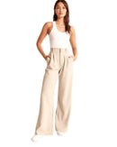 Pantalones Clásicos de Pierna Ancha para Mujer