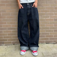 VAQUEROS OKAYAMA CON ORILLO CRUDO