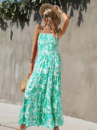 Vestido Playero Bohemio con Estampado Floral