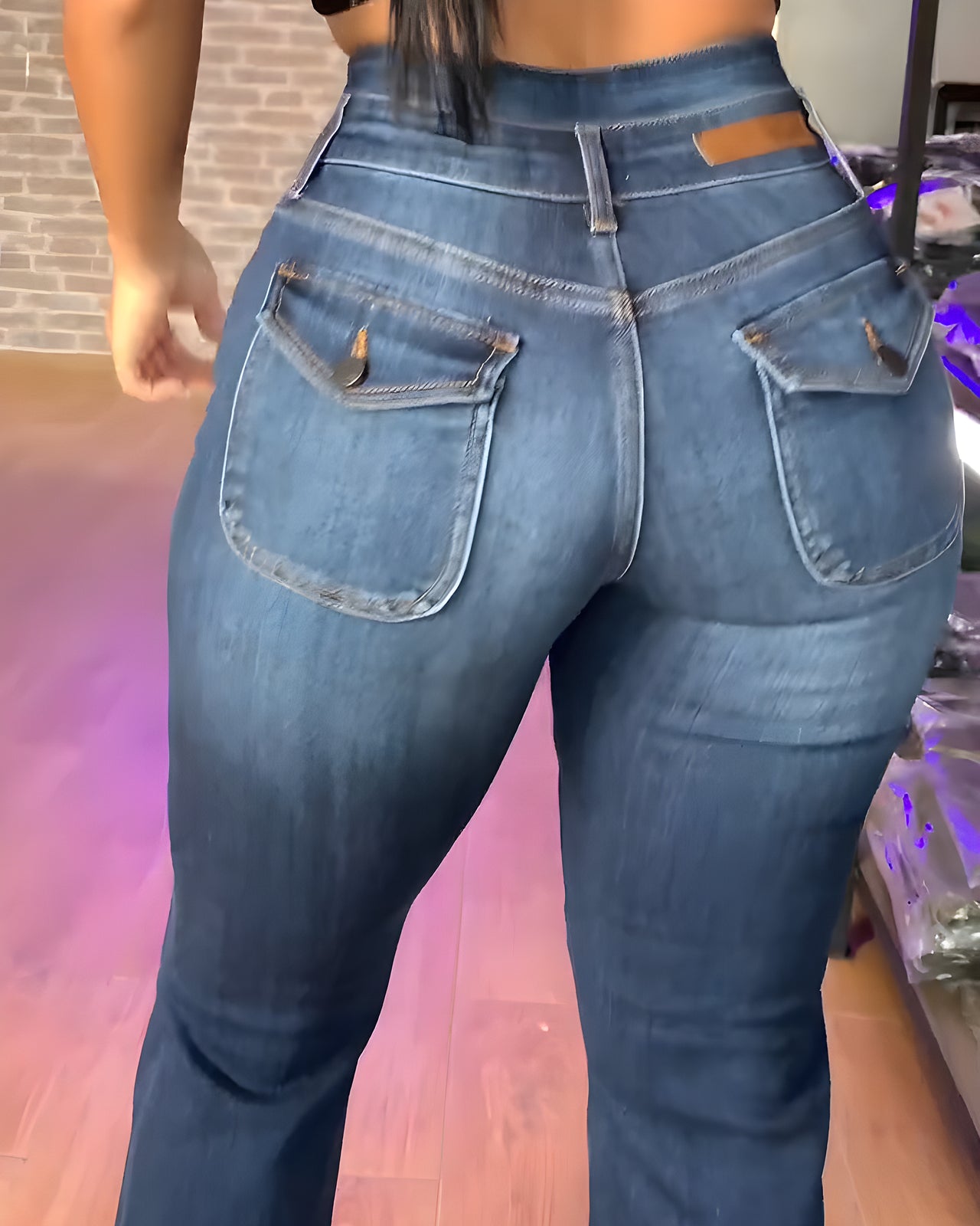 Vaqueros Ajustados Denim Alicia