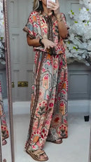 Conjunto Estampado Bohemio Floral