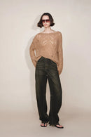 Vaquero de Contraste Lavado